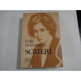    SCRIERI  -  Cella  DELAVRANCEA   